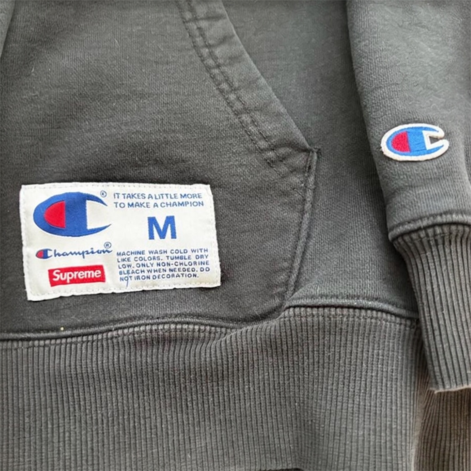 Champion x Supreme hoodie