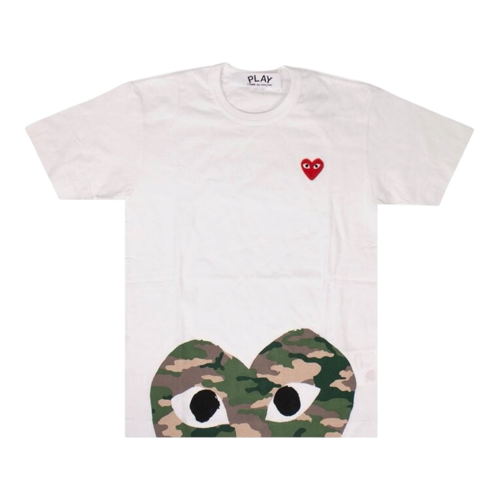 Comme des Garçons PLAY Camo Heart Tee