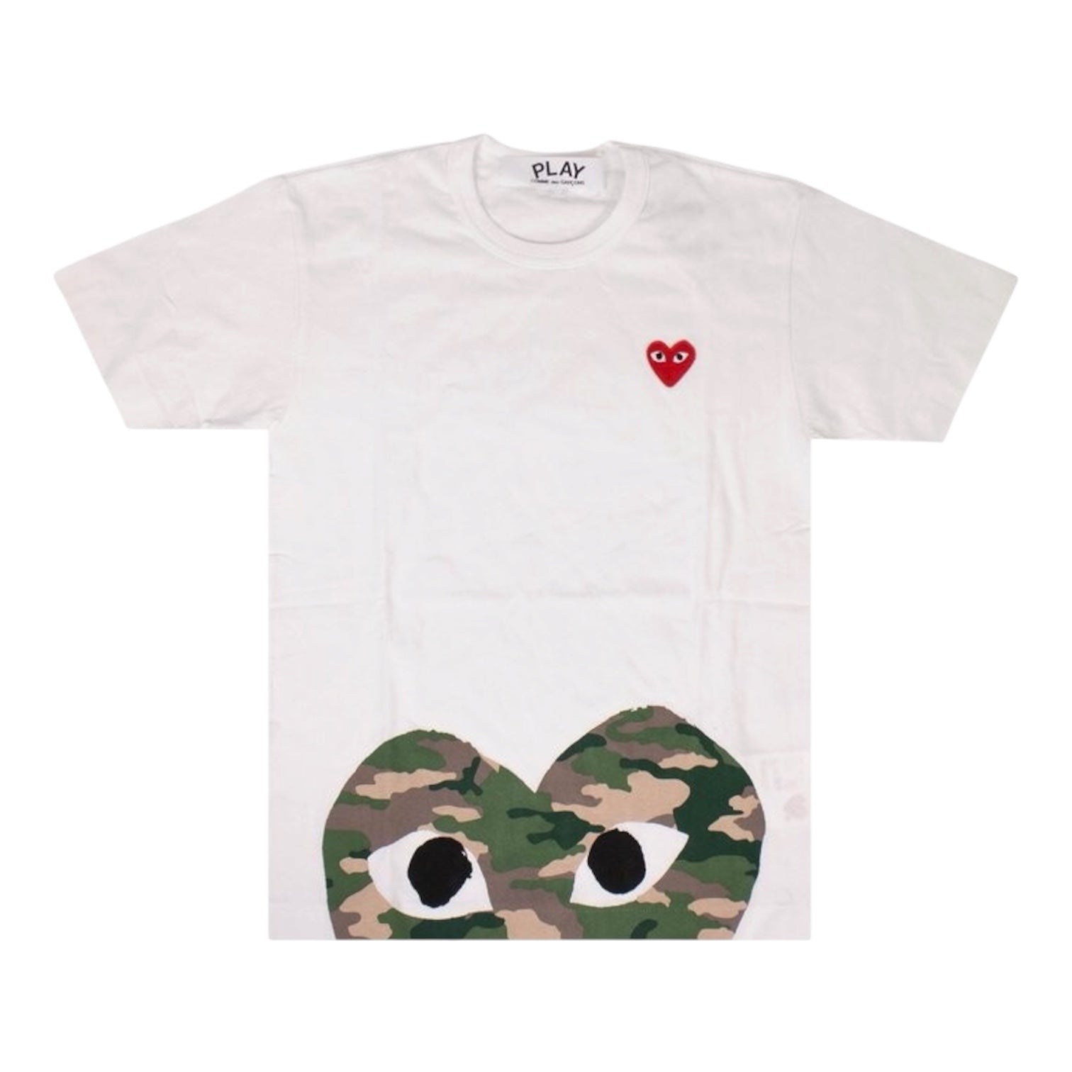Comme des Garçons PLAY Camo Heart Tee